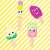 PlayBox of Sweden light clay foam popsicles, yellow, green, pink, purple, with googly eyes