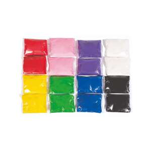 PlayBox Puha modellezo gyurma szett 8 féle színnel, 16 csomag színes gyurma - Playbox