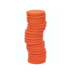 Narancssárga vízfesték korong, 30mm, 1 db - Playbox