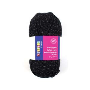 PlayBox of Sweden fekete reflexfonal, 50g, 84m - Fonal