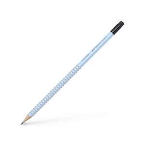 Faber-Castell Grip 2001 Bleistift in hellblau mit Radiergummi - Stifte & Bleistifte