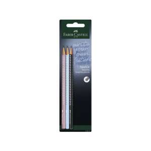 Faber-Castell GRIP Sparkle Harmony 3er-Pack Graphitstifte, Härte B, mit Glitzerakzenten - Faber-Castell Graphitstifte