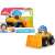 Simba Toys ABC Lucy Loader toy construction vehicle, yellow toy loader with blue helmet, 25cm