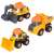 Volvo ABC Builder Team construction vehicles toy set, includes excavator, dump truck and loader, for kids