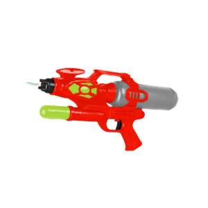 WaterWow 42cm Feuerwehr Wasserpistole, rot und grau, für Kinder, Sommerspaß - Strandspielzeug