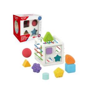 Jucărie Huanger de sortare a formelor pentru bebeluși, set de 10 piese, forme colorate, jucărie educativă pentru copii mici - Jocuri de sortare a formelor