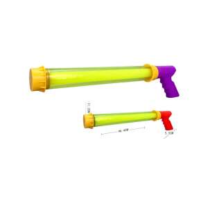 WaterWow Pumpen-Wasserpistole, 46 cm lang, in verschiedenen Farben erhältlich, perfekt für Sommerspaß - Strandartikel