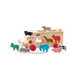 Vidám Állatos Fa Formaválogató - 10 Figurával