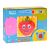 QIYI Wooden building blocks with strawberry image, fruit cube puzzle in box