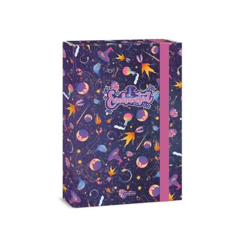 Cutie pentru caiete Ars Una Enchanted A4 cu un design magic, cu stele și creaturi din basme