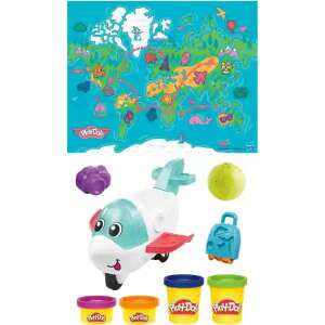 Play-Doh Airplane Explorer Starter Set world map - Hasbro