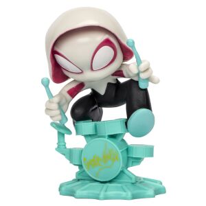 Marvel Spider-Gwen Mighty-Verse Collection Мини фигурка свири на барабани - Hasbro