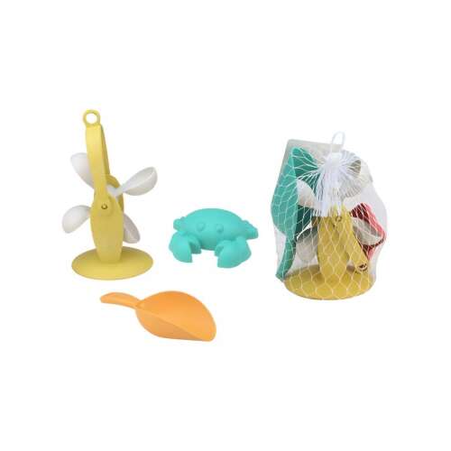 Sandspielset mit Windmühle, Form und Schaufel, 3-teilig
