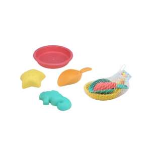 Sandspielset mit Sieb, Schaufel und Formen, 4-teilig - Strandartikel