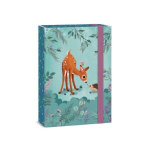Ars Una My Secret Garden A4 füzetbox, cuki őzike és sün dizájnnal - Füzetbox