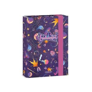 Ars Una Enchanted A5 füzetbox, lila színű, varázslatos mintával, tökéletes füzetek, rajzok és iratok tárolására - Füzetbox