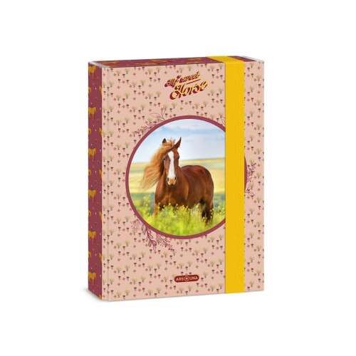 Ars Una My Sweet Horse A5 füzetbox ló mintával