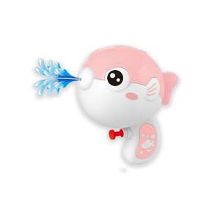 Pistol cu apă roz, în formă de pește balon, 13cm, WaterWow - Pistoale cu apa