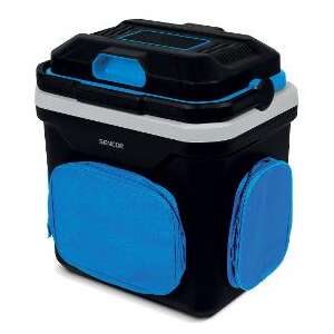 Sencor SCM 3224BL-EUE4 car cooler, black and blue, side view - Cooler, Ice Pack