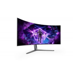 AOC Agon Pro AG456UCZD 44.5 palcový zakrivený herný monitor pohľad z uhla - AOC
