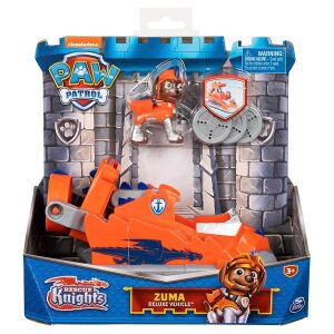 Paw Patrol Rescue Knights Zuma Deluxe Vehicle toy in packaging - Spin Master