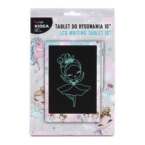 KIDEA LCD Writing Tablet 10 inch with Ballerina Design, electronic drawing board for kids - Drawing Board