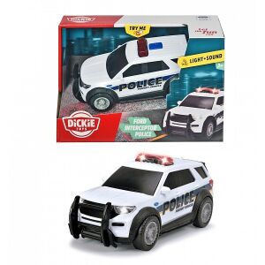 Dickie Ford Interceptor police car toy with lights and sound - Toy
