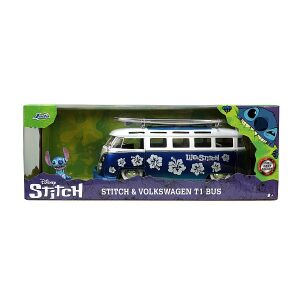Jada Toys Disney Lilo & Stitch Volkswagen T1 Bus Zberateľský model - Autá a vozidlá