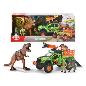 Dickie Dino Hunter Playset with 3 Dinosaur Figures 114193709 - Toy