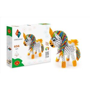 Alexander Toys Origami 3D Unicorn Craft Kit for Kids - ALEXANDER