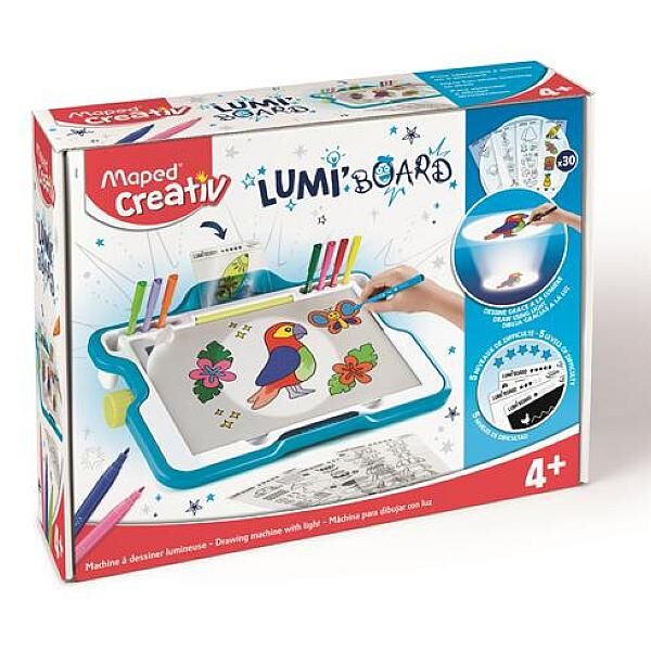 MAPED CREATIV Luminous Drawing Board with Skill Development Sheets