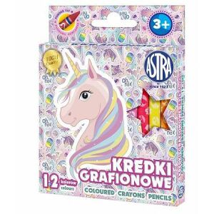 Astra Unikornis Zsírkréta - 12 db 114196431 - Astra