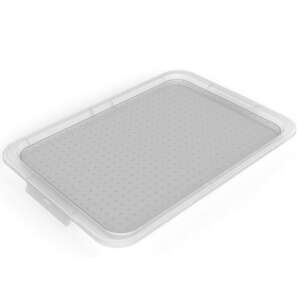 ROTHO Albris fedél 45 literes műanyag tároló dobozhoz - átlátszó - Tárolás & Rendszerezés