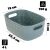 CURVER Softex S Tárolódoboz - Zöld - 4 liter 97971477