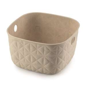 CURVER Softex XS beige Kunststoff-Aufbewahrungsbox mit Griffen, 3 Liter - Aufbewahrungsboxen und -körbe