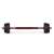 ModernHOME adjustable dumbbell set, 20kg, black and red, barbell