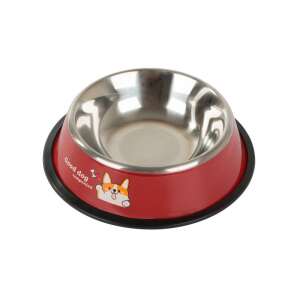 Vidám Kutyatál - Rozsdamentes Acél - 1 Liter 97974838 - Macskatartás