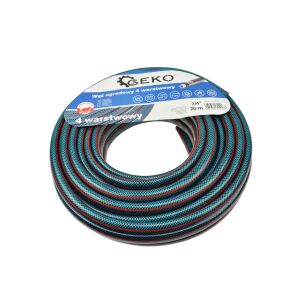 Furtun de grădină Geko cu 4 straturi 3/4 inch 20m - Irigare