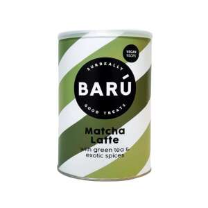 BARÚ Matcha Latte por, 250g, vegán recept, zöld teával és különleges fűszerekkel - Forró csokoládé