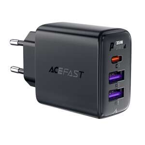 Acefast A57 35W GaN töltő két USB-A és egy USB-C porttal - ACEFAST