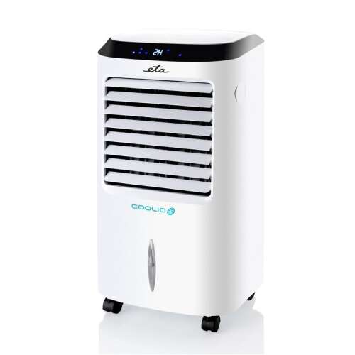 ETA Coolio 0568 90000 air cooler, white, with LED display, 4 in 1 function, cooling, humidifying, purifying, fan