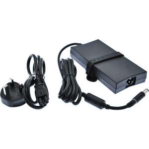 Dell 130W laptop power adapter with UK plug - Dell Laptop Charger