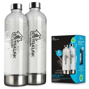 ExtraLink SmartLife Szódavíz Készítő Palack - 2x1 Liter