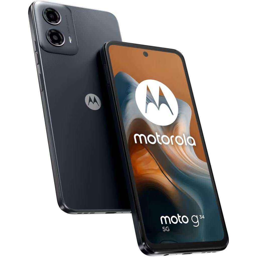 Motorola moto g34 5g 4/64gb dual-sim mobiltelefon fekete (xt2363-...