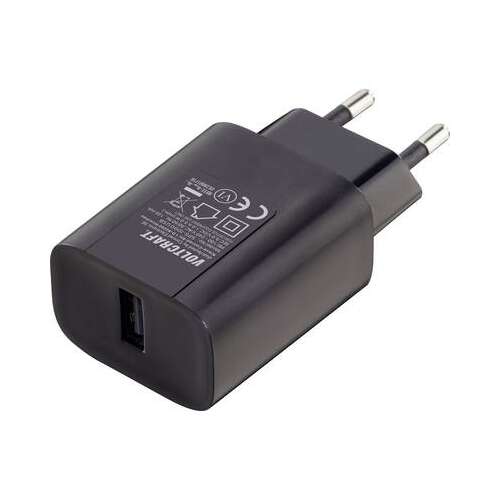 VOLTCRAFT SPS-1000 USB fali töltő európai dugóval - Voltcraft