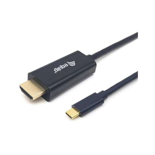 Equip Adapter USB-C - HDMI 4K30Hz 2.00m kábel, fekete