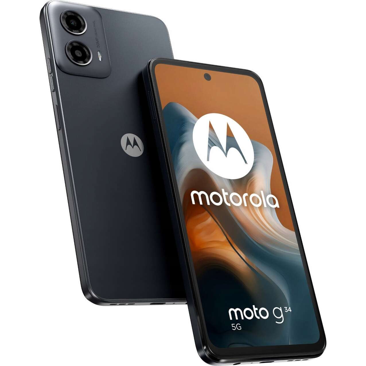 Motorola moto g34 8/128gb 5g dual sim okostelefon - fekete (pb0j0...