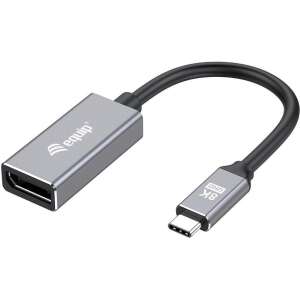 Adapter Equip USB-C do DisplayPort 1.4, 8K 60Hz, 0.15m - Konwerter USB