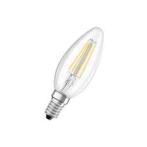 Żarówka Osram E14 4W LED Filament Candle - widok z boku - Osram Kominek