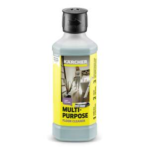 Karcher Multi-Purpose Floor Cleaner, 1L, concentrat pentru curățare profundă, curăță toate pardoselile dure, îndepărtează murdăria și praful, lasă un parfum proaspăt de citrice - Agent de curățare a podelelor